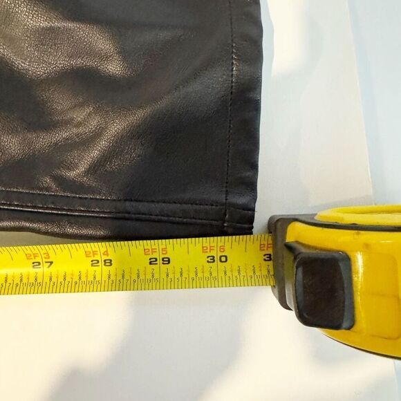 FREE PEOPLE | Level Up Vegan Slit Bootcut Pants | 29 | we the free | black pleat - Picture 14 of 14